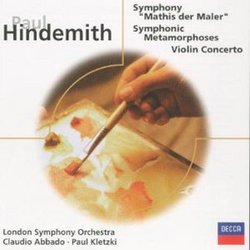 Hindemith: Symphony "Mathis Der Maler"; Symphonic Metamorphoses; Violin Concerto