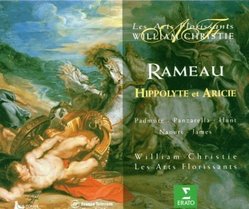 Rameau - Hippolyte et Aricie / Padmore, Panzarella, Hunt, Naouri, E. James, Petibon, Mechaly, Delunsch, Les Arts Florissants, Christie