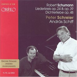 Schumann: Liederkreis, Op. 24 & 39; Dichterliebe, Op. 48