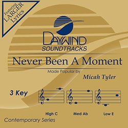 Never Been A Moment [Accompaniment/Performance Track]