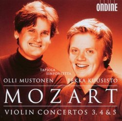 Mozart: Violin Concertos 3, 4 & 5