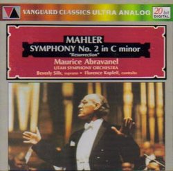Mahler: Symphony No. 2 in C minor "Resurrection" - Utah Symphony, Abravanel (Vanguard Ultra Analog 20 bit)