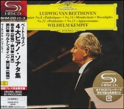 Beethoven: Piano Sonatas #8, 14, 21 (SHM)