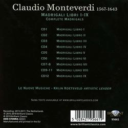 Monteverdi: Madrigali Libri I-IX (Complete Madrigals)