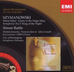 Symanowski: Stabat Mater; Litany to the Virgin Mary; Symphony No. 3 'Song of the Night'