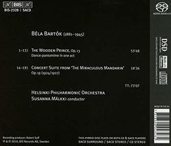 Bartok: The Wooden Prince; The Miraculous Mandarin Suite