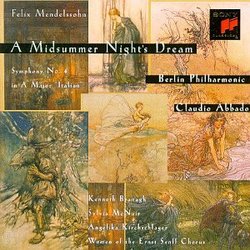 Mendelssohn: A Midsummer Night's Dream / Branagh, McNair, Kirchschlager; Abbado