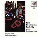 Cello Sonatas 1 & 2 / Lied Ohne Worte