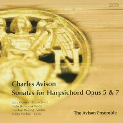 Charles Avison Sonatas for Harpsicord Opus 5 & 7