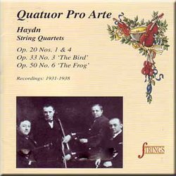 String Quartets in E Flat & D Op 20 # 1 & 4