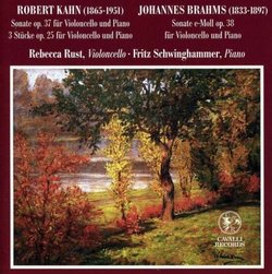 Kahn, Brahms: Works for Cello