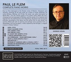 Paul Le Flem: Complete Piano Works