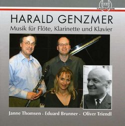 Harald Genzmer: Musik für Flöte, Klarinette und Klavier