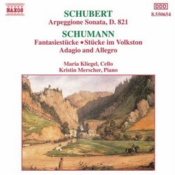 Schubert: Arpeggione Sonata; Schumann: Fantasiestücke