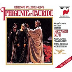 Gluck - Iphigénie en Tauride / Vaness, T. Allen, Winbergh, Teatro alla Scala, Muti