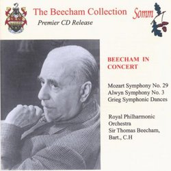 Beecham in Concert: Mozart, Alwyn & Grieg