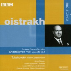 Oistrakh, David: Shostakovich: Violin Co