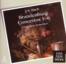 Bach: Brandenburg concertos, Nos. 1-6