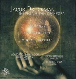 Jacob Druckman: Brangle; Counterpoise; Viola Concerto