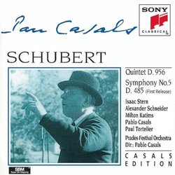 Franz Schubert: Quintet/Symphony No.5