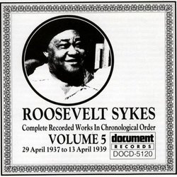 Complete Recorded Works In Chronological Order, Vol. 5, 1937-1939 by Sykes, Roosevelt (1994-09-01)