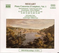 Mozart: Complete Piano Concertos, Vol. 1 (Box Set)