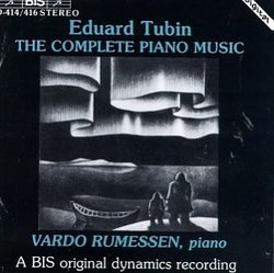 Eduard Tubin: The Complete Piano Music