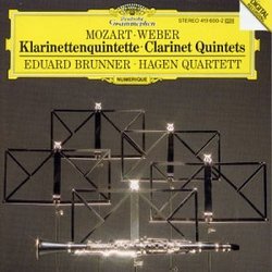 Mozart, Weber: Clarinet Quintets [Germany]