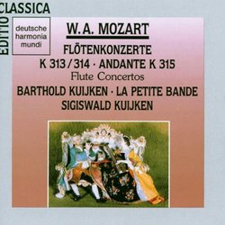 W.A. Mozart: Flötenkonzerte K 313/314; Andante K 315 [Germany]