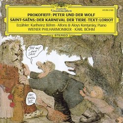Prokofiev: Peter & the Wolf / Saint-Saens: Carnival of the Animals (Language: German)