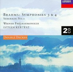 Symphonies 3 & 4 / Serenade 1