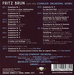 Brun: Complete Orchestral Works