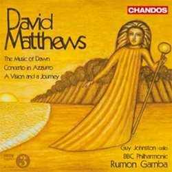 David Matthews: Orchestral Works - The Music of Dawn; Concerto Azzurro; A Vision and a Journey