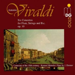 Vivaldi: Flute Concerto in D, Op. 10/3, RV428; Flute Concerto in Gm, Op. 10/2, RV439