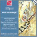 Anton Schoendlinger: Sonate fÃ?Â¼r Viola und Klavier; Zweites Streichquartett; etc.