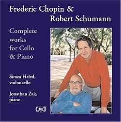 Frederic Chopin & Robert Schumann: Complete works for Cello & Piano