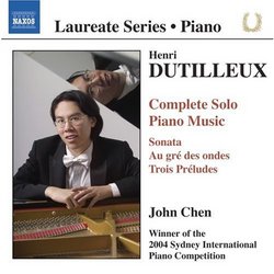 Henri Dutilleux: Complete Solo Piano Music