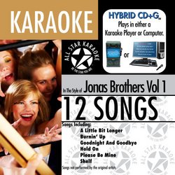 ASK-1559 Pop Karaoke; Jonas Brothers Vol 1