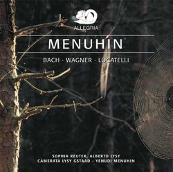 Menuhin-Works By J.S. Bach Wagner Locatelli