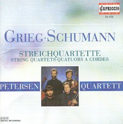 Grieg, Schumann: String Quartets