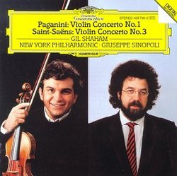 Paganini: Concerto for Violin and Orchestra No.1/Saint-Saëns: Concerto for Violin and Orchestra No.3