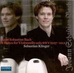 Johann Sebastian Bach: Six Suites for Violoncello solo BWV 1007-1012