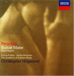 Pergolesi - Stabat Mater · Salve Regina / Kirkby · Bowman · AAM · Hogwood