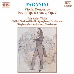 Paganini: Violin Concertos No. 1, Op. 6 & No. 2, Op. 7
