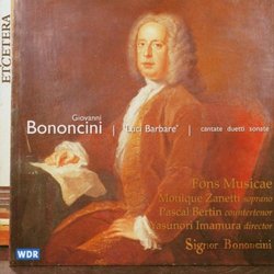 Bononcini: Cantatas, Duets & Sonatas