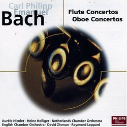 C.P.E. Bach: Flute Concertos; Oboe Concertos