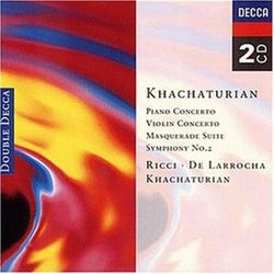 Khachaturian: Piano Concerto/ Violin Concerto/ Symphony 2