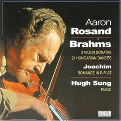 Brahms: 2 Violin Sonatas; 21 Hungarian Dances; Joachim: Romance in B Flat