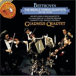 Beethoven: The Middle String Quartets