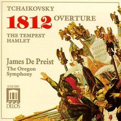 Tchaikovsky: The Tempest/Hamlet/1812 Overture